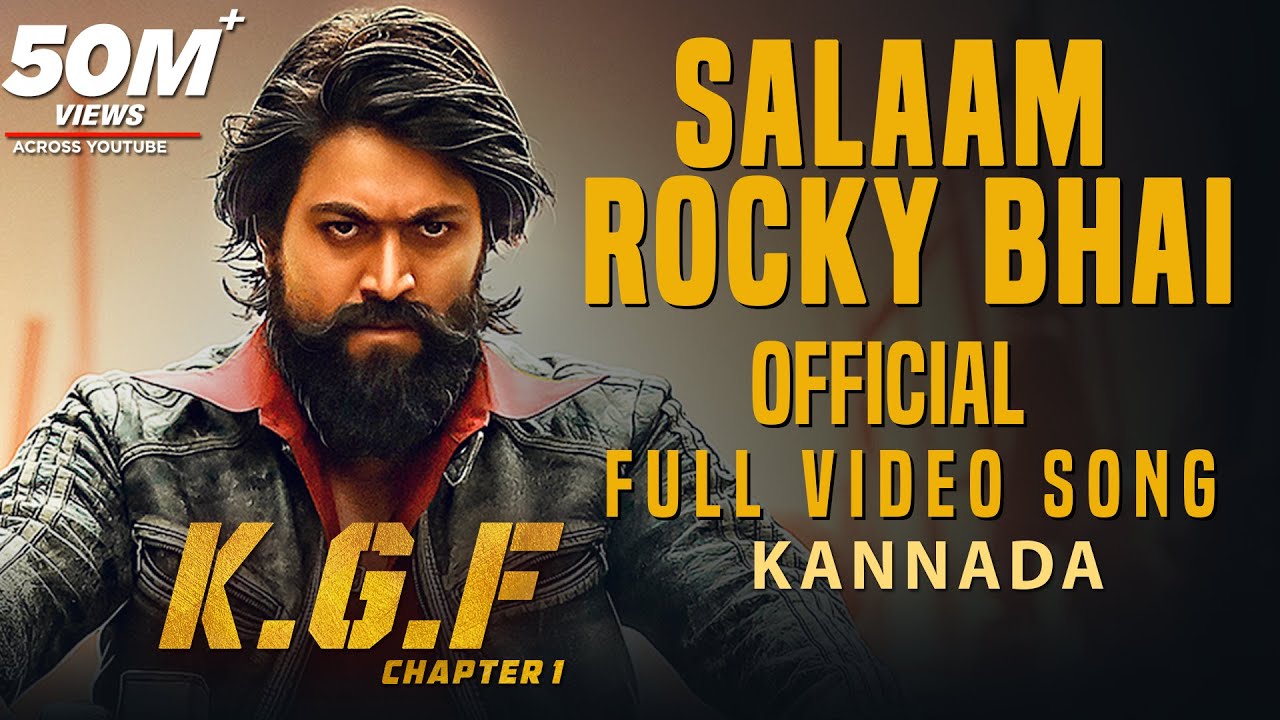Salaam rocky bhai song lyrics kannada